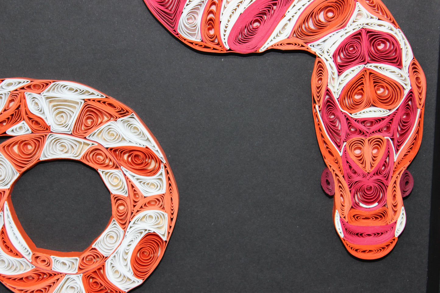 Coming & Going - original quilled artwork