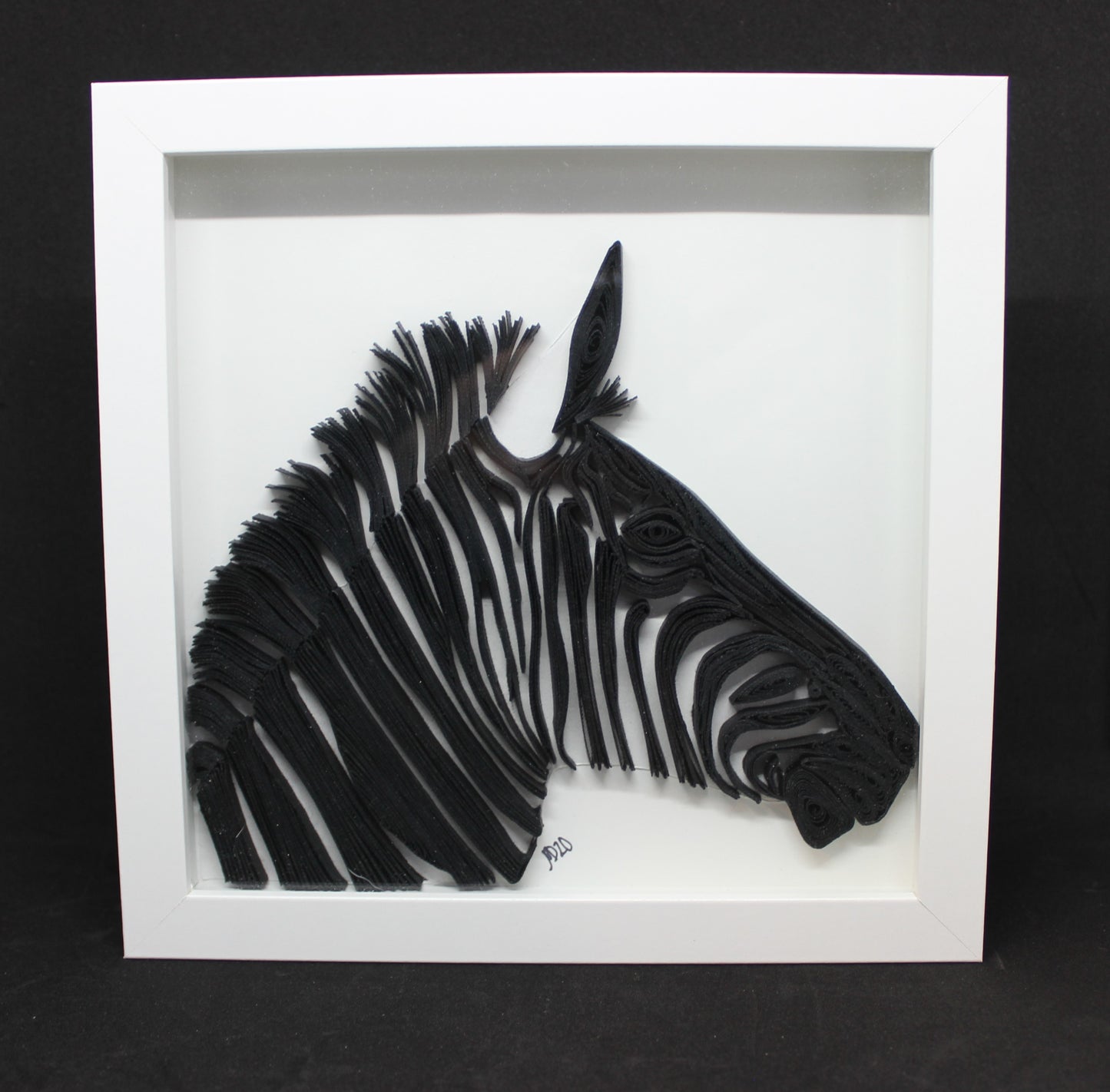 Stripes - original quilled artwork